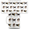 Beagles Pattern Funny Mugs For Dad