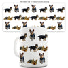 Yorkshire Terriers Pattern Funny Mugs For Men Rude