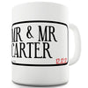Mr & Mr Street Personalised Funny Office Secret Santa Mug