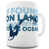 Return To The Ocean Mermaid Ceramic Novelty Gift Mug