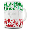 Italy Rugby Collage Funny Mugs For Coworkers
