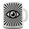 All Seeing Eye Funny Mugs For Dad