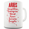 Aries Personality Traits Funny Mugs For Women