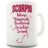 Scorpio Personality Traits Mug - Unique Coffee Mug, Coffee Cup