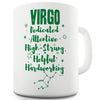 Virgo Personality Traits Funny Mugs For Coworkers